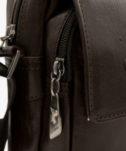 Bolsa Tiracolo Cavalinho Gentleman Castanho