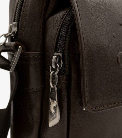 Bolsa Tiracolo Cavalinho Gentleman Castanho