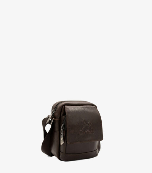 Bolsa Tiracolo Cavalinho Gentleman Castanho