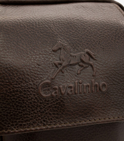 Bolsa Tiracolo Cavalinho Gentleman Castanho