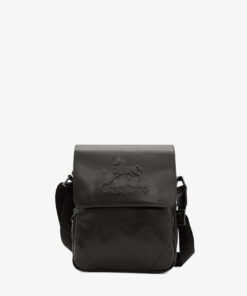 Bolsa Tiracolo Cavalinho Gentleman Preto