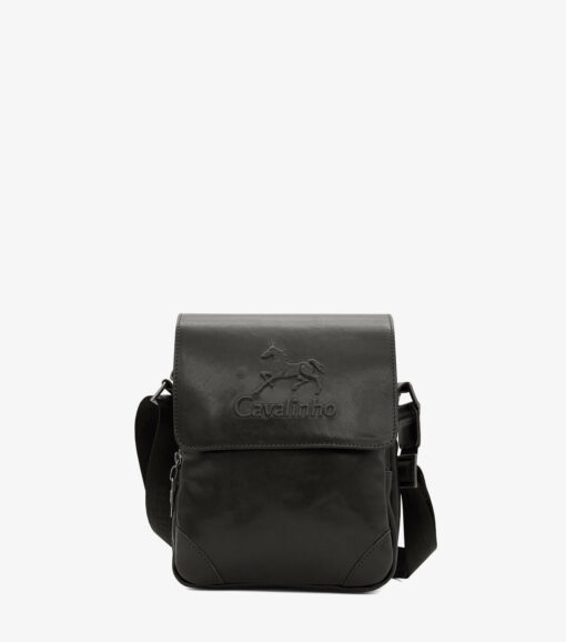 Bolsa Tiracolo Cavalinho Gentleman Preto