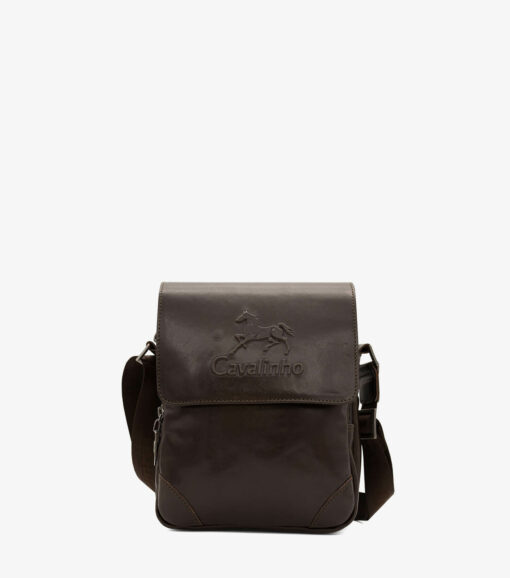 Bolsa Tiracolo Cavalinho Gentleman Castanho
