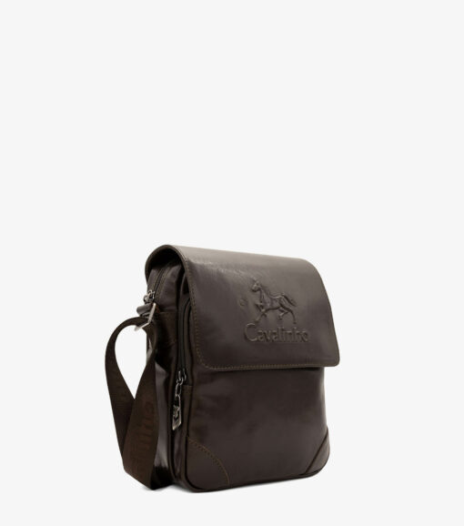 Bolsa Tiracolo Cavalinho Gentleman Castanho