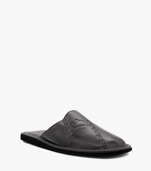 Chinelo Cavalinho Gentleman Preto Lado