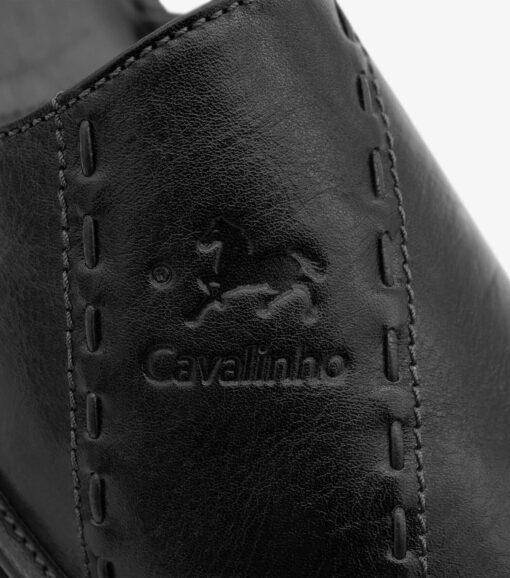 Chinelo Cavalinho Gentleman Preto Detalhe