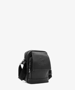 Bolsa Tiracolo Cavalinho Gentleman Preto