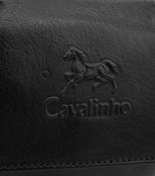 Bolsa Tiracolo Cavalinho Gentleman Preto
