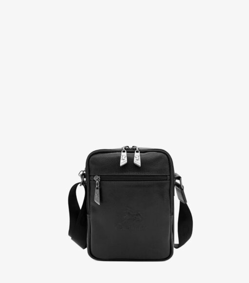 Bolsa Tiracolo Cavalinho Gentleman Preto