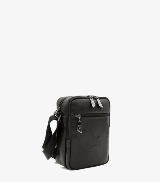 Bolsa Tiracolo Cavalinho Gentleman Preto