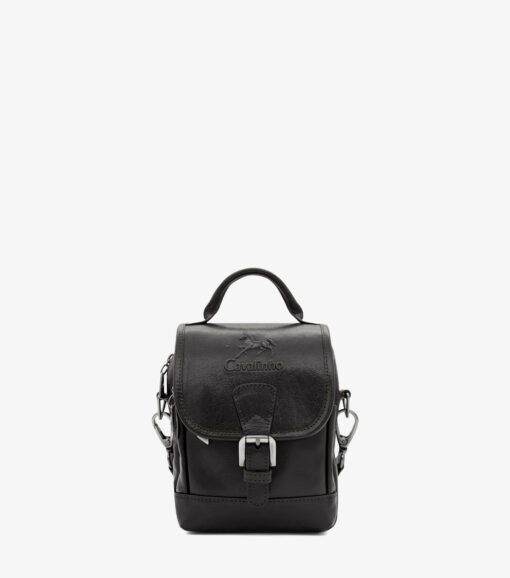 Bolsa Tiracolo Cavalinho Gentleman Preto