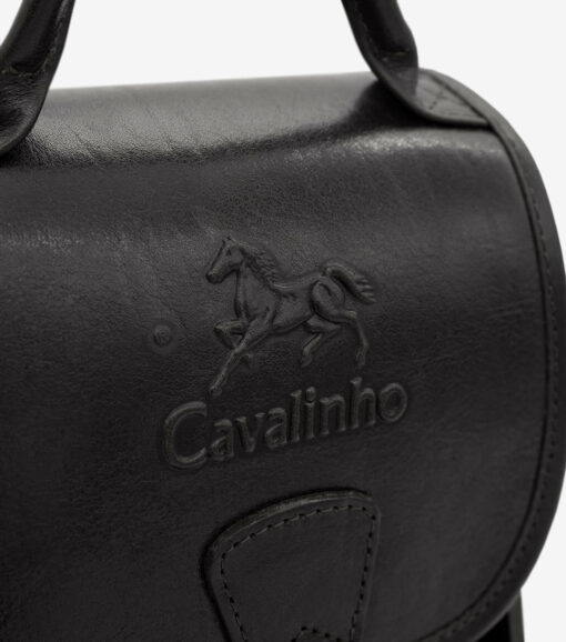 Bolsa Tiracolo Cavalinho Gentleman Preto