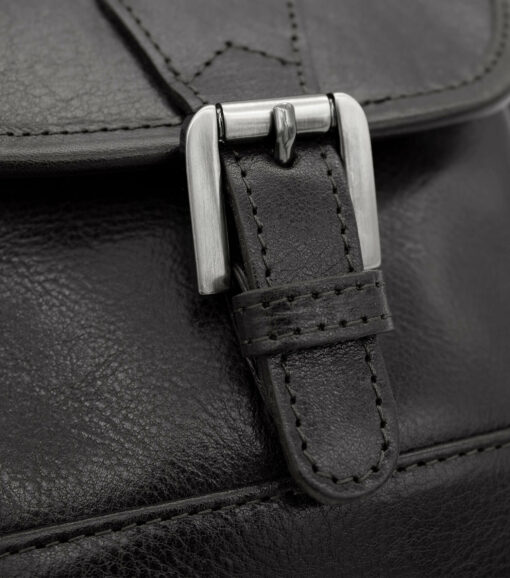 Bolsa Tiracolo Cavalinho Gentleman Preto