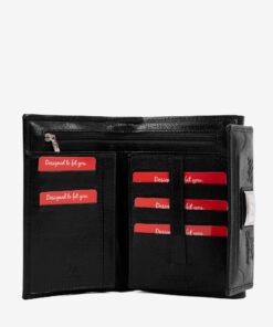 Carteira Cavalinho Cavalo Lusitano Preto