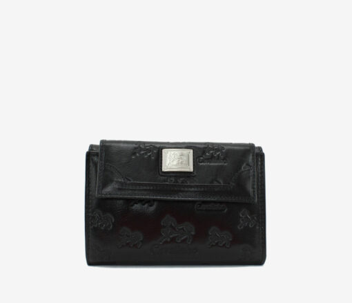 Carteira Cavalinho Cavalo Lusitano Preto