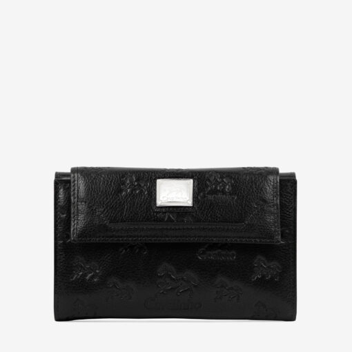 Carteira Cavalinho Cavalo Lusitano Preto