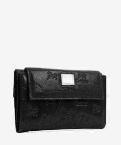 Carteira Cavalinho Cavalo Lusitano Preto