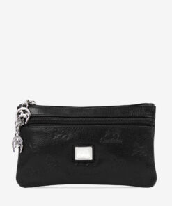 Bolsa Cosméticos Cavalinho Cavalo Lusitano Preto