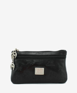 Bolsa Cosméticos Cavalinho Cavalo Lusitano Preto
