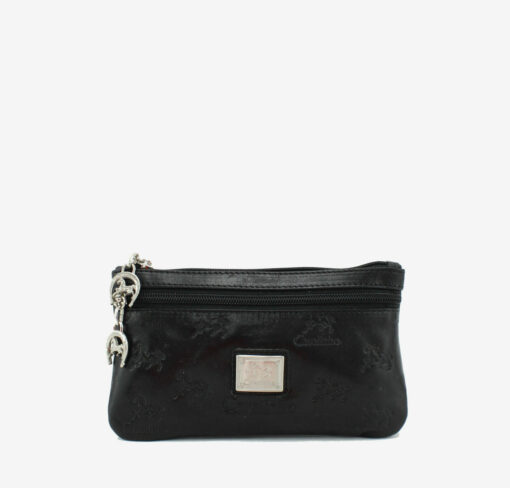 Bolsa Cosméticos Cavalinho Cavalo Lusitano Preto