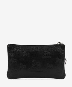 Bolsa Cosméticos Cavalinho Cavalo Lusitano Preto