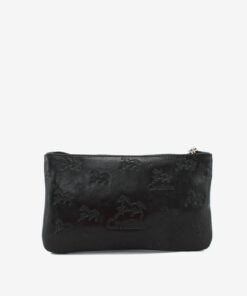 Bolsa Cosméticos Cavalinho Cavalo Lusitano Preto