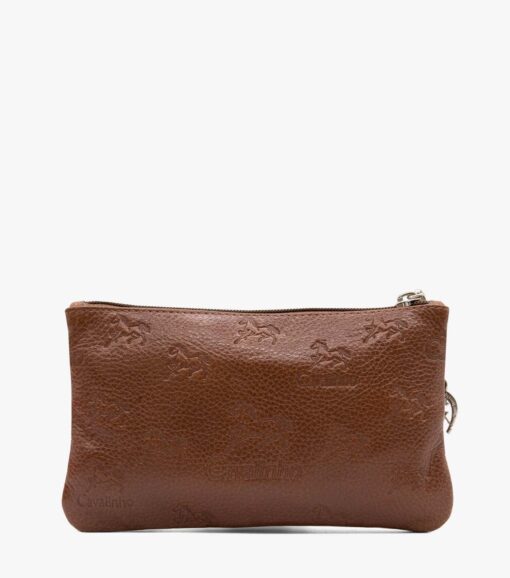 Bolsa Cosméticos Cavalinho Cavalo Lusitano Camel
