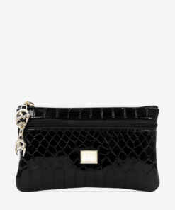 Bolsa Cosméticos Cavalinho Galope Preto