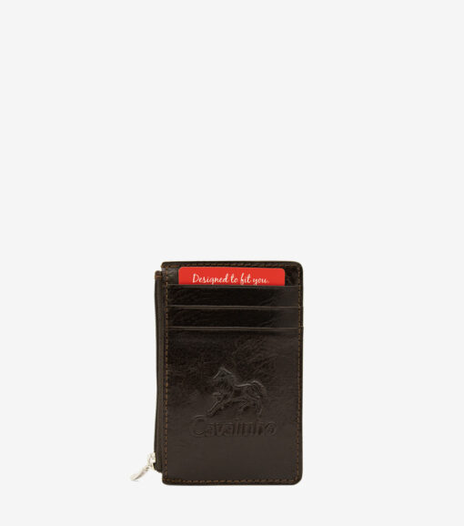 Porta Cartões Cavalinho Gentleman Castanho
