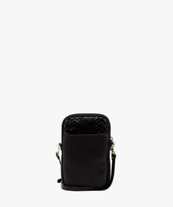 Bolsa Tiracolo Cavalinho Cherry Blossom Preto