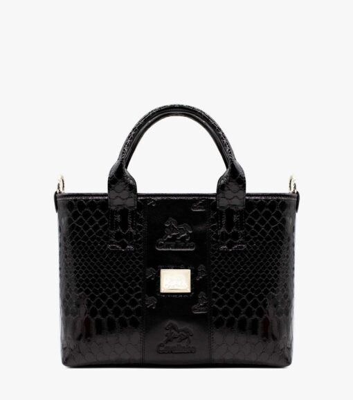 Bolsa Mão Cavalinho Honor Preto Frente
