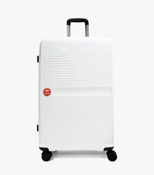 Trolley Cavalinho Grande Colorful Branco Frente