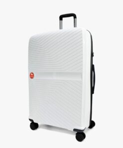 Trolley Cavalinho Grande Colorful Branco Lado
