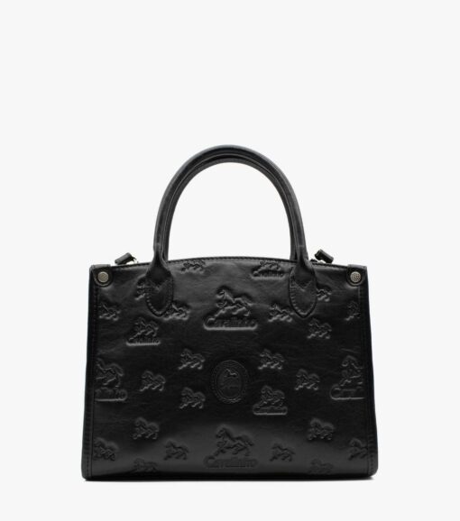 Bolsa Mão Cavalinho Cavalo Lusitano Preto