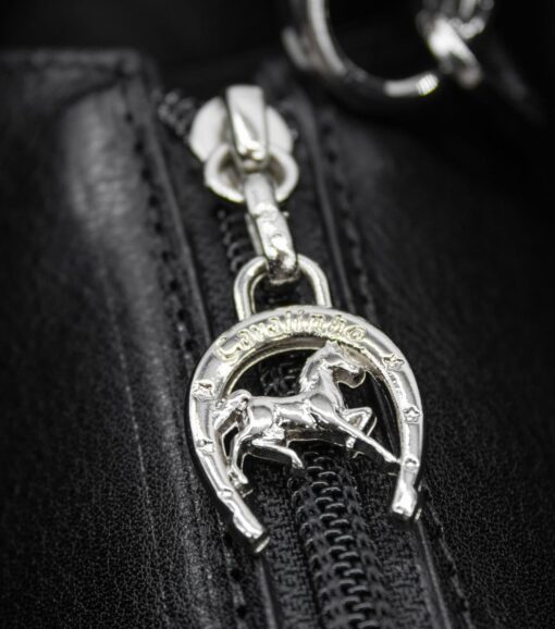 Bolsa Mão Cavalinho Cavalo Lusitano Preto
