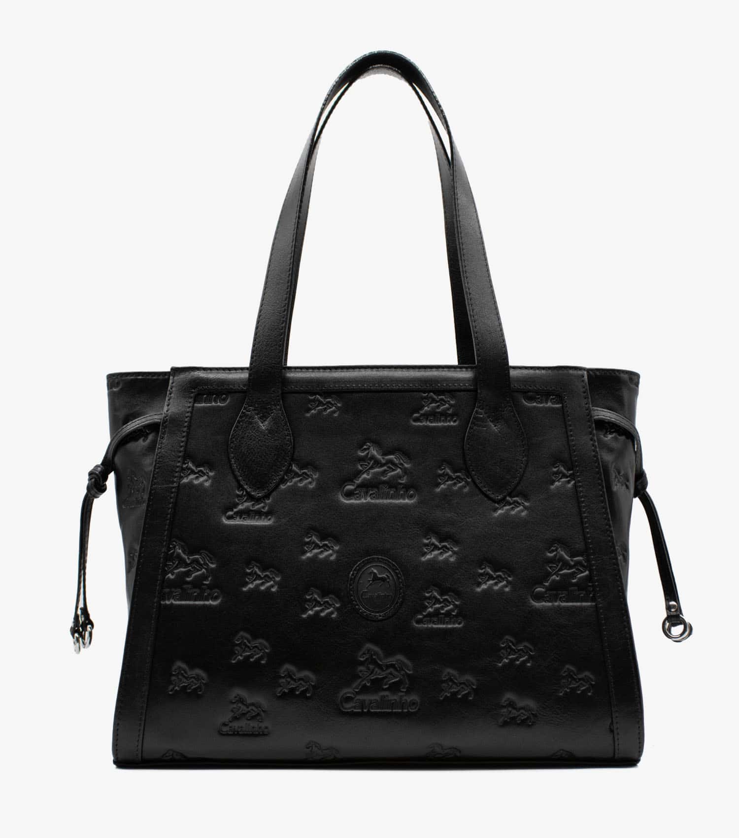 Bolsa Ombro Cavalinho Cavalo Lusitano Preto