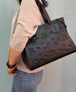 Bolsa Ombro Cavalinho Cavalo Lusitano Preto