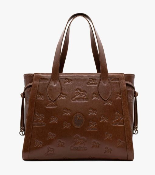 Bolsa Ombro Cavalinho Cavalo Lusitano Camel