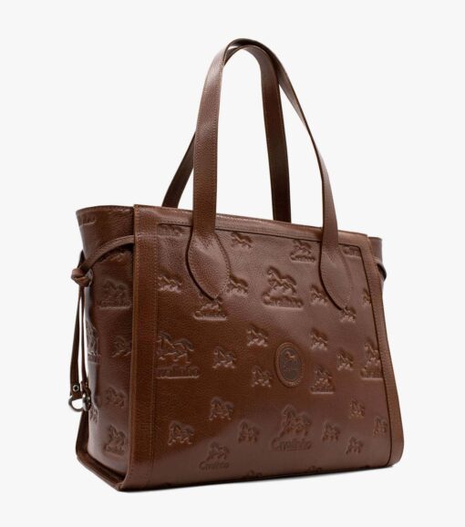 Bolsa Ombro Cavalinho Cavalo Lusitano Camel