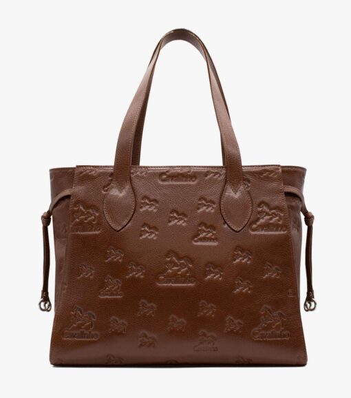 Bolsa Ombro Cavalinho Cavalo Lusitano Camel