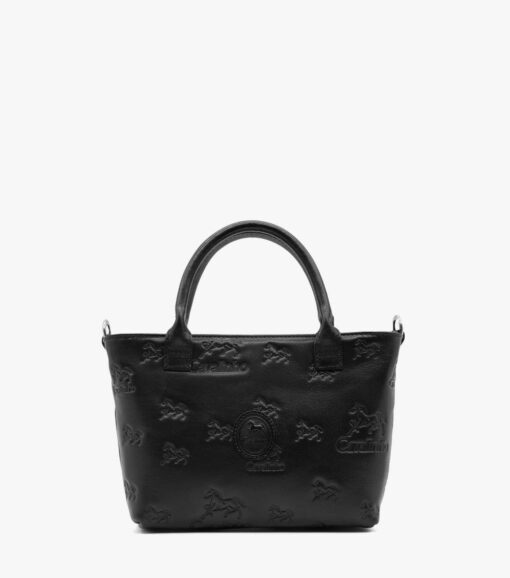 Mini Bolsa Cavalinho Cavalo Lusitano Preto