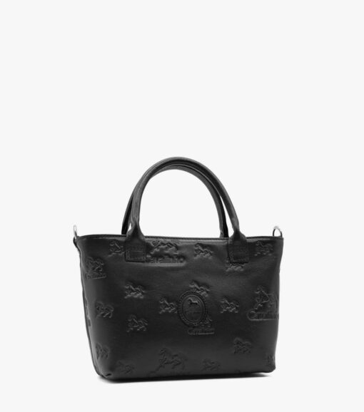 Mini Bolsa Cavalinho Cavalo Lusitano Preto