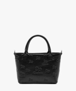 Mini Bolsa Cavalinho Cavalo Lusitano Preto