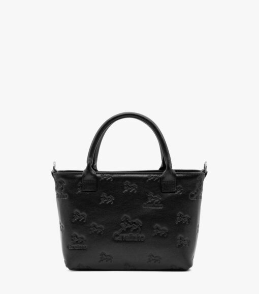 Mini Bolsa Cavalinho Cavalo Lusitano Preto
