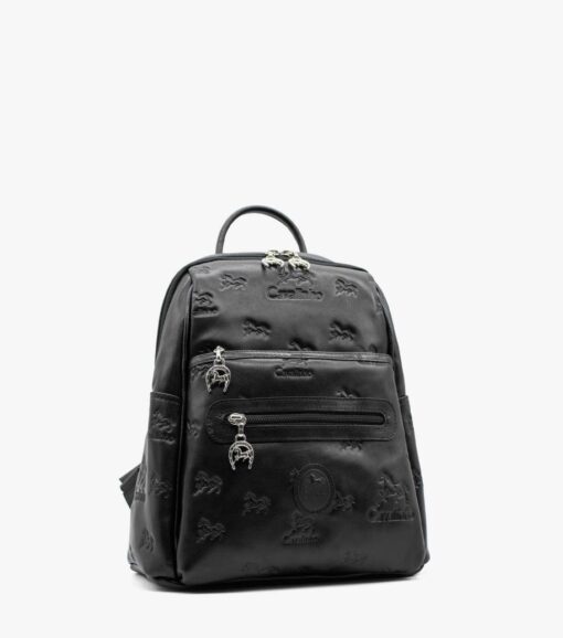 Mochila Cavalinho Cavalo Lusitano Preto