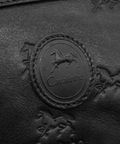 Mochila Cavalinho Cavalo Lusitano Preto