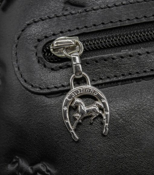 Mochila Cavalinho Cavalo Lusitano Preto