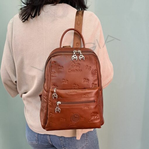 Mochila Cavalinho Cavalo Lusitano Camel