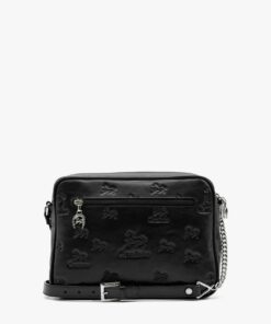 Bolsa Tiracolo Cavalinho Cavalo Lusitano Preto