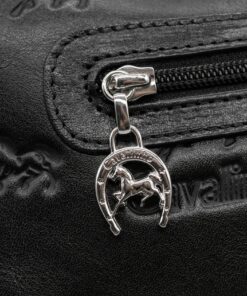 Bolsa Tiracolo Cavalinho Cavalo Lusitano Preto